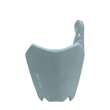 Plaque avant crf 110 blanche