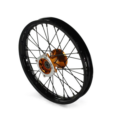 Roue avant aluminium 7116 volt racing moyeu 14" ø15