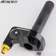 Poignée de gaz universelle type tirage rapide alu Gencod