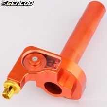 Poignée de gaz universelle type tirage rapide alu Gencod