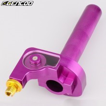 Poignée de gaz universelle type tirage rapide alu Gencod