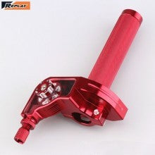 Poignée de gaz universelle type tirage rapide alu Replay