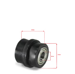 Roulette de chaine noir apollo - 8mm / 10mm