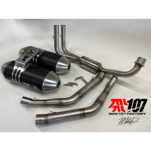 Echappement TWIN Scalvini by mini107 YCF MINIGP